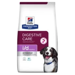 Hill's Prescription Diet I/D AB+ Sensitive Croquettes Pour Chien -Chats Et Chiens Fournitures 00052742040592 1 prescription diet chien i d sensitive croquettes