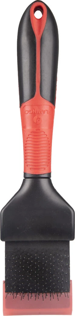 Flamingo Brosse Slicker Douce S 2in1 + Poignée -Chats Et Chiens Fournitures 238eac1b9b73de96b60c902ea6f5477108abfd7d5c0458860b7f9a52e51a690c