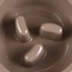 Flamingo Gamelle Mangi Slow Feeder Taupe En Mélamine 950ml -Chats Et Chiens Fournitures 23e298fe93f982902fa0dd7cf16843c4206852a6db304901f3babaf4a344620d