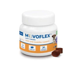 Virbac MOVOFLEX 30 BOUCHEES -Chats Et Chiens Fournitures 309951 Packshot Movoflex M 3 FR 4g x30 right
