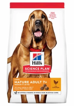 Hill's Science Plan Mature Adult Light Croquettes Pour Chien Sénior Medium Au Poulet - 14Kg -Chats Et Chiens Fournitures 4638db8970966e24a2bf3c4ea60db04a8cd6493cd5d8d99d1be290cf5a1ab56b