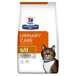 Hill's Prescription Diet S/D Urinary Croquettes Pour Chat Au Poulet -Chats Et Chiens Fournitures 52742042473 1 prescription diet chat s d croquettes poulet