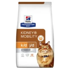 Hill's Prescription Diet K/D + Mobility Croquettes Pour Chat Au Poulet -Chats Et Chiens Fournitures 52742044767 1 prescription diet chat k d mobility croquettes poulet