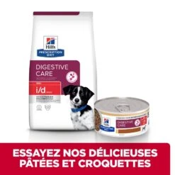 Hill's Prescription Diet I/D Stress Digestive Mini Pour Petit Chien Au Poulet -Chats Et Chiens Fournitures 52742048123 3 prescription diet chien i d stress mini croquettes 1