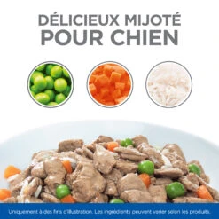 Hill's Science Plan Healthy Cuisine Mijoté Pour Chien Adulte Au Poulet Et Boeuf -Chats Et Chiens Fournitures 52742050393 8 FR science plan chien adult healthy cuisine mijotes sachet repas poulet boeuf 12x90g