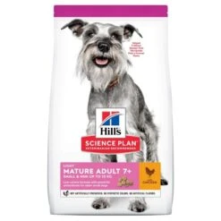 Hill's Science Plan Mature Adult Light Small & Mini Croquettes Pour Petit Chien Sénior Au Poulet -Chats Et Chiens Fournitures 52742170008 1 science plan light chien g small mini croquettes poulet