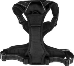 Flamingo Harnais Balou Noir L 60-85cm 25mm -Chats Et Chiens Fournitures 6301bce82c7d5405d792bb8976d79cf30d0e722ab35c2acc22e5bc2c2cde915c