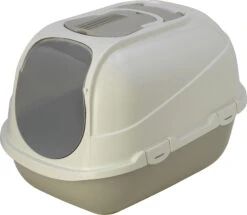 Flamingo Bac à Litière Hera Gris XL 49x66x46cm -Chats Et Chiens Fournitures 679ffa6b77e126bed13b7433942d20ef23a69284937c114500bb5a9befe50a3e