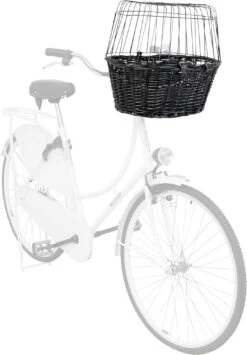 Trixie Panier Avand De Vélo Pour Chien 50 × 41 × 35 Cm Noir -Chats Et Chiens Fournitures 71d8ffdf01f12f7e0df4cf0b51cc844df4d56515eb330af2b49b381117694e5b