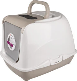 Flamingo Bac à Litière Loki Gris M 38x50x37cm -Chats Et Chiens Fournitures 7710e7e29cb281832ae884e1ee40c40d8905185a1a0a73f5039c268933509375