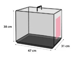 Flamingo Cage Pour Chien Ebo Noir Xs 47x31x38cm 7 Flamingo Cage Pour Chien Ebo Noir Xs 47x31x38cm -Chats Et Chiens Fournitures 851f4e7d1e08c7b74f8e6cc3e065eed2b92960eb0d41804d4df836bf01a37a5e