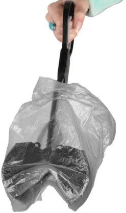 Flamingo Pelle Ramasse-crottes Easy Scoop Noir/gris M 12x10x36,5cm -Chats Et Chiens Fournitures 8b024cf96eb15eb1d00ed9b35c20f5b806b4667d00ad3c76bdea1112618f90a4