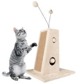 Flamingo Arbre à Chat Sno 4 Crème 35x35x68cm -Chats Et Chiens Fournitures 92b06fa8a79346b0942421bc41d5559466c98fe9ffe99efa241fa9b0d61f0169