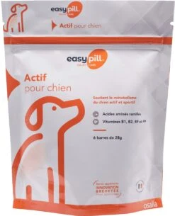 Easypill Chien Actif 6 Barres De 28g -Chats Et Chiens Fournitures Easypill dog active