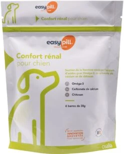 Easypill Chien Confort Rénal - 6 Barres De 28g -Chats Et Chiens Fournitures Easypill dog renal