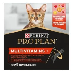 Purina PRO PLAN MULTIVITAMINS+ CHAT ALIMENT COMPLEMENTAIRE - 60G -Chats Et Chiens Fournitures PRO PLAN MULTIVITAMINS CAT SUPPLEMENT 60G 2 FR