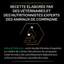 Purina PRO PLAN NATURAL DEFENCES+ CHAT ALIMENT COMPLEMENTAIRE - 60G -Chats Et Chiens Fournitures PRO PLAN NATURAL DEFENCES CAT SUPPLEMENT 60G 7 FR
