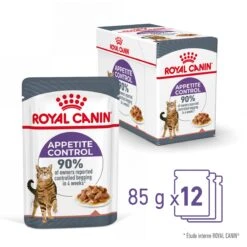 Royal Canin Appetite Control En Sauce Pour Chat 12 Sachets De 85g -Chats Et Chiens Fournitures Royal Canin Appetite Control Care Gravy Chat FR 03