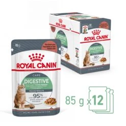Royal Canin Digestive Care En Sauce Pour Chat 12 Sachets De 85g -Chats Et Chiens Fournitures Royal Canin Digestive Care Gravy Chat FR 02