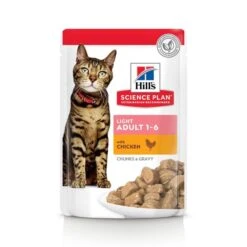 HILL'S Science Plan Feline Adult Light Sachets -Chats Et Chiens Fournitures a03e309c4a0579d9d3c6e0f68da2413e248b37d6ef0c5dad22b33fcf744b3967