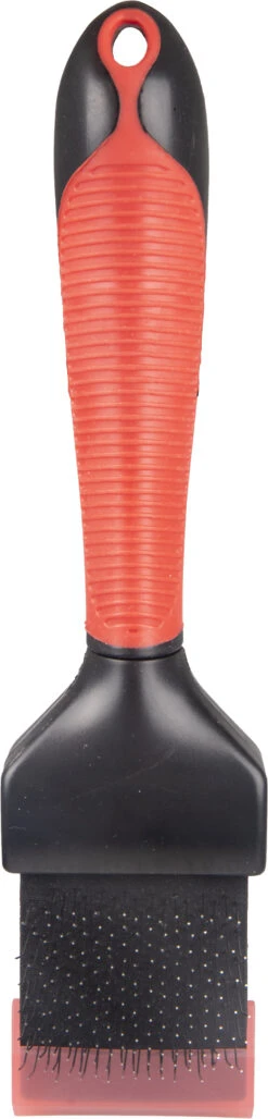 Flamingo Brosse Slicker Douce S 2in1 + Poignée -Chats Et Chiens Fournitures a623abe0fed32a61640d0003da375f3d4844738f88c44aab7ec9f7df236a63b5