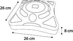 Flamingo Jouet Pour Chat Rouleau Orbit -Chats Et Chiens Fournitures b26f7b445f4ab98d87c697dafceb66a982e81b95f7eea2396d975c89e8af4b51