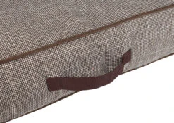 Flamingo Coussin Snoozebay Rectangulaire Fermeture Eclair+rebord Brun 100x70x16cm -Chats Et Chiens Fournitures b2ee2567226ccd5e8db5ff9895ba6b235334436f759815049961775219aa0f1f