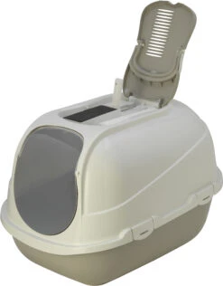 Flamingo Bac à Litière Hera Gris XL 49x66x46cm -Chats Et Chiens Fournitures c1743b85e8e0255ed165bcf12640f9fbe9a4a4831526ce8a36a63b27dda3c413