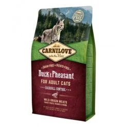 CARNILOVE Chat Adult Hairball Control - Sans Céréales - Canard & Faisan -Chats Et Chiens Fournitures d4425ffee4b5ce29f9c04489abf11808da26edd4f692f61a1bc3b88719bee225