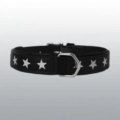 Collier Cuir Etoile Noir -Chats Et Chiens Fournitures f6f03f37c5ab76ed2be6babc6899c84467c588dbcfe2f6a92df219c2f6733bfd