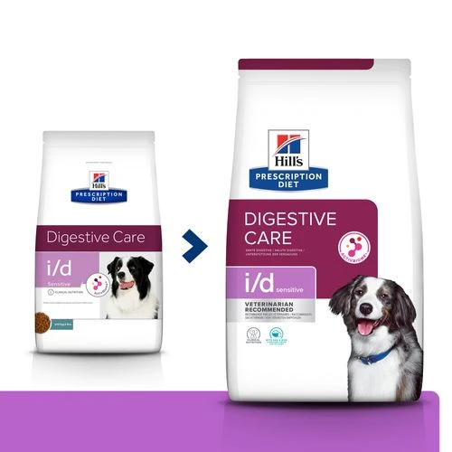 Hill's Prescription Diet I/D Sensitive AB+ Pour Chien Aux œufs Et Riz 5kg – Image 3