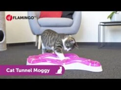 Flamingo Jouet Chat Moggy Tunnel 39x39x7,7cm -Chats Et Chiens Fournitures hqdefault 4 1