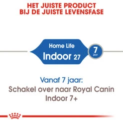 Royal Canin Indoor 27 Adult Pour Chat 10kg -Chats Et Chiens Fournitures rc fhn indoor27 cv eretailkit 1 nl nl