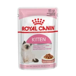 Royal Canin Kitten Sachet - Emincé En Sauce -Chats Et Chiens Fournitures royal canin kitten sauce pour chaton royal canin