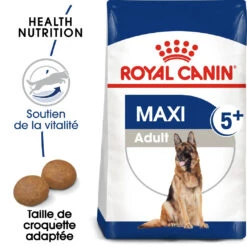 Royal Canin Maxi Adult 5+ Pour Chien 10kg -Chats Et Chiens Fournitures royal canin maxi adult croquettes pour chien maxi adult 1