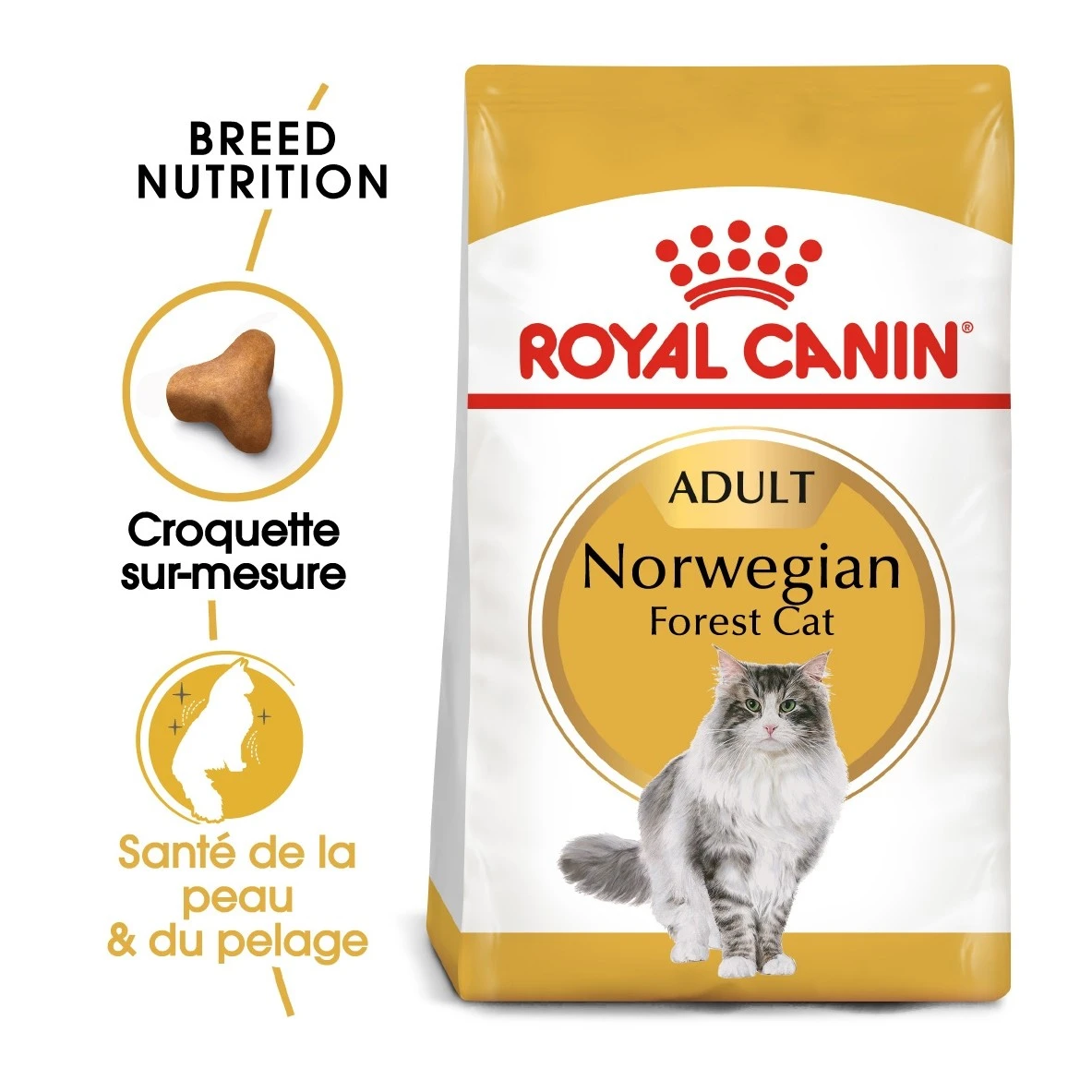 Royal Canin Chat Norvégien Adult 10kg 3 Royal Canin Chat Norvégien Adult 10kg – Image 3